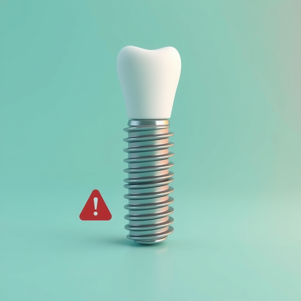 Illustration: Dental Implant Failure: Warning Signs and When to Seek Urgent Care